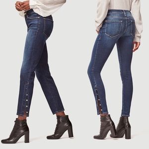 Frame Le Skinny de Jeanne Snap Away Jeans
